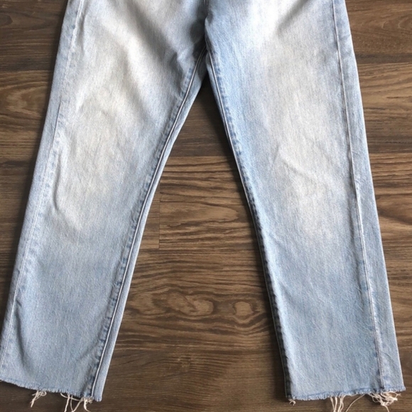 Madewell The Perfect Summer Jean Straight Leg 27 Light Medium Wash - Picture 10 of 15